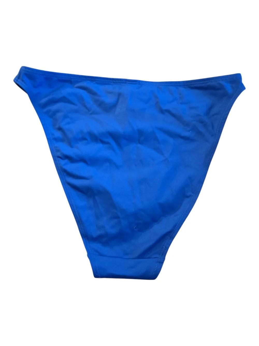 NWT SKIMS Iconic Swim High Leg Bikini Bottom Cobalt Blue Medium